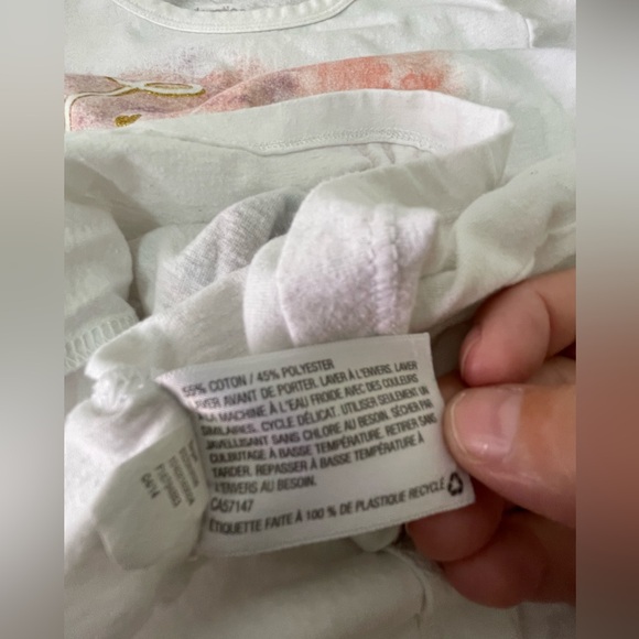 Live Life Tee by Xhilaration size Large 10/12 girls Hi Low - Picture 8 of 8